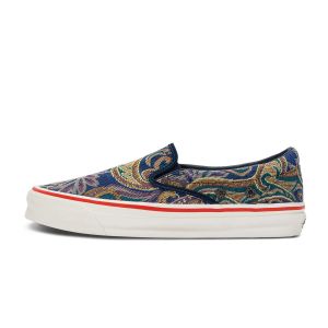 VANS × NIGEL CARBOURN CARBOURN联名OG CLASSIC SLIP-ON LX男女帆布鞋