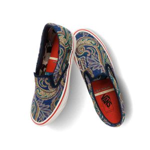 VANS × NIGEL CARBOURN CARBOURN联名OG CLASSIC SLIP-ON LX男女帆布鞋