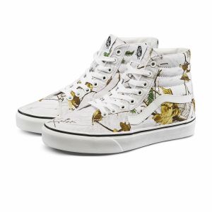 VANS×REALTREE联名系列SK8-HI女士高帮帆布鞋
