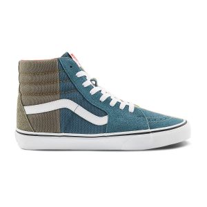 SK8-HI SPLIT男女帆布鞋