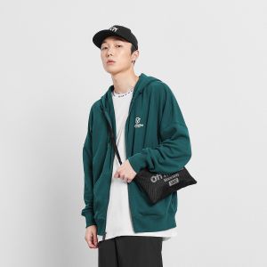 男女款开襟连帽运动卫衣