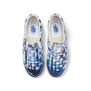 VANS × CONOR TINGLEY联名OG CLASSIC SLIP-ON LX男女帆布鞋