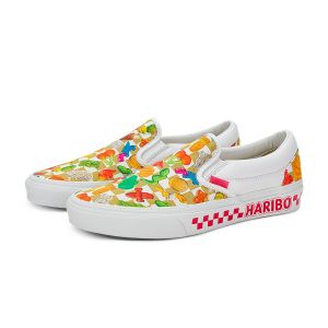 VANS × HARIBO联名CLASSIC SLIP-ON男女帆布鞋
