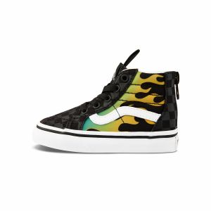 SK8-HI ZIP 小童帆布鞋